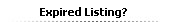 Expired Listing?