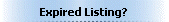 Expired Listing?